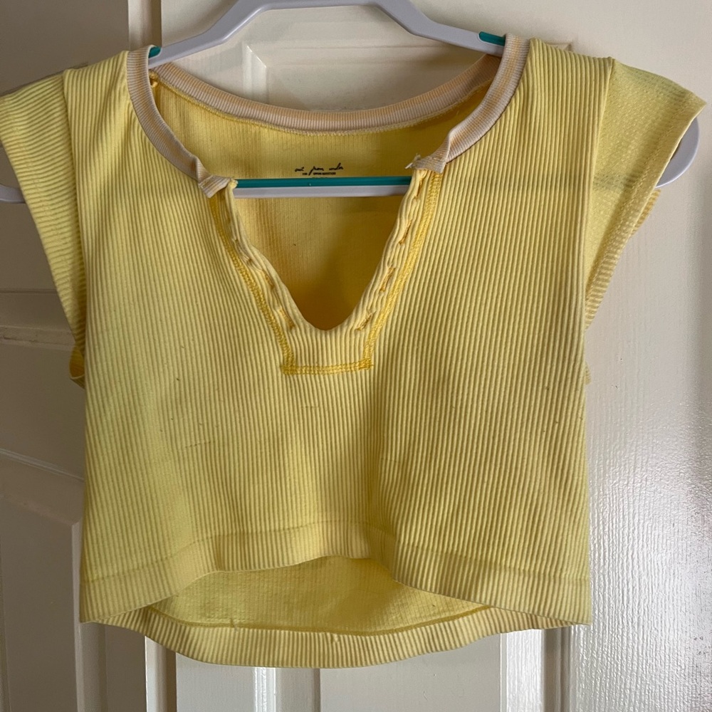 Urban Outfitters: popular Go For Gold yellow top!